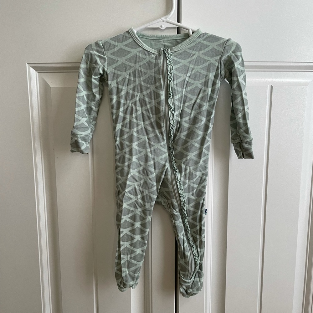 KICKEE PANTS MERMAID PATTERN 9-12M